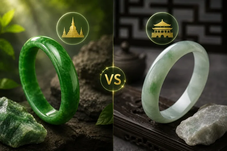 หยกพม่า vs หยกจีน ต่างกันอย่างไร เลือกแบบไหนดี